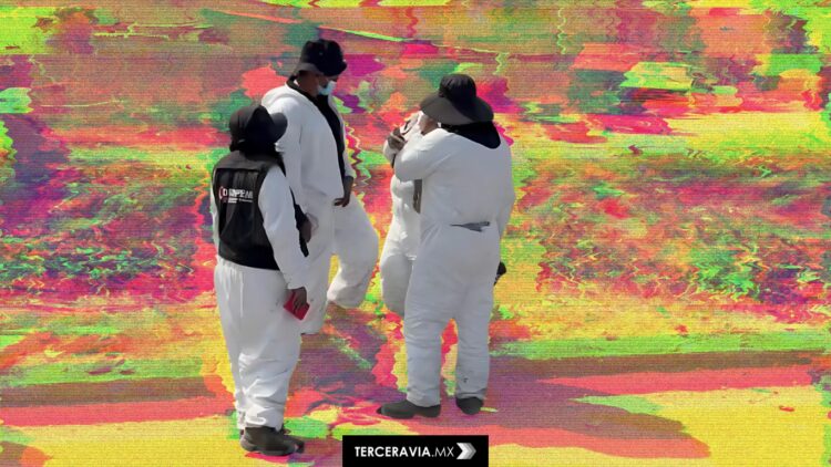 Madres buscadoras descubren supuesta fosa clandestina en canal de Ecatepec: restos humanos entre la basura