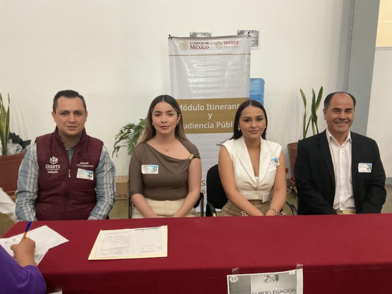 ISSSTE Aguascalientes acerca servicios y prestaciones al personal del INEGI