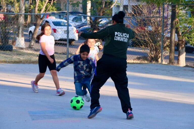 SSPM de Aguascalientes promueve la proximidad social con el programa «Cascareando con tu Poli»