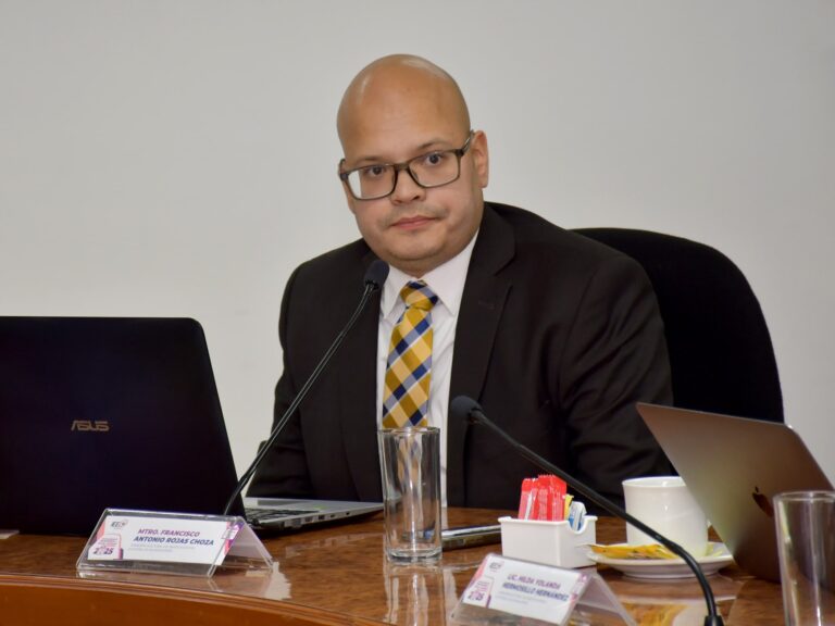 Órganos electorales deben elegir a candidatos judiciales: Francisco Rojas Choza