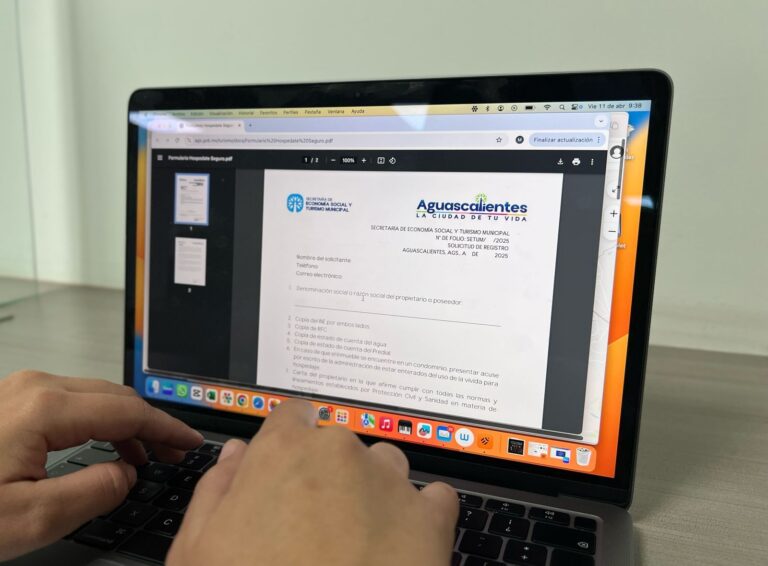 Municipio de Aguascalientes implementa registro para estancias temporales