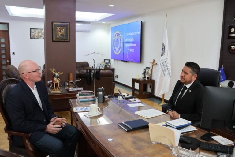 Estrechan lazos de colaboración Fiscalía General del Estado de Aguascalientes y el FBI