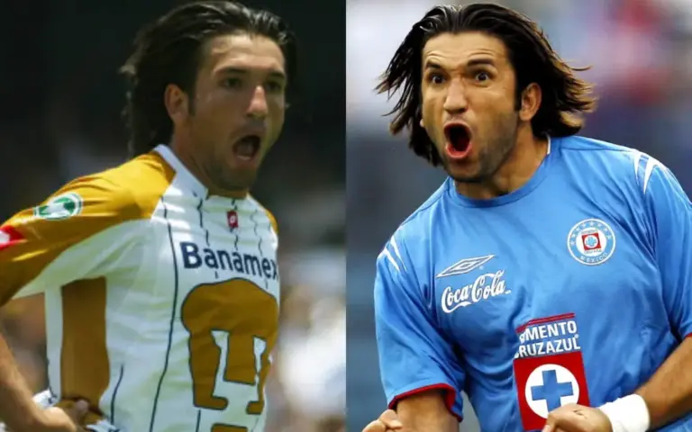 Top 6 de jugadores que han vestido las playeras de Cruz Azul y Pumas