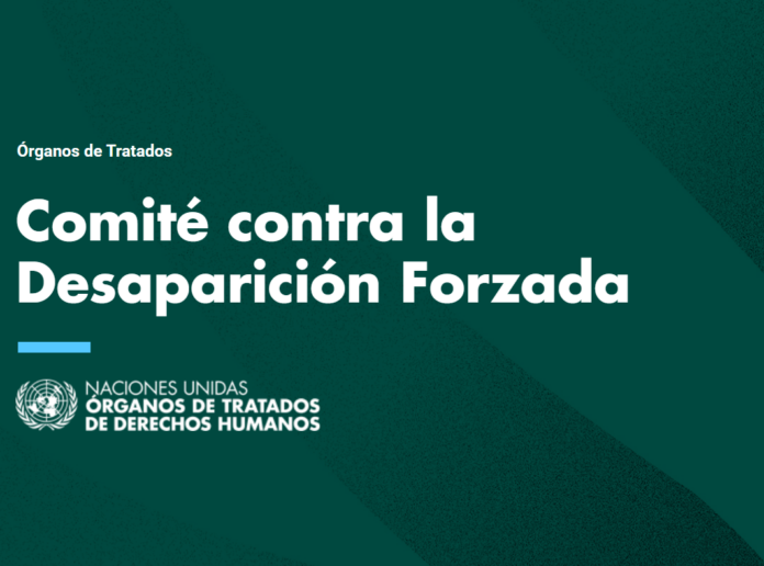 Comité de ONU sobre Desapariciones justifica sus declaraciones