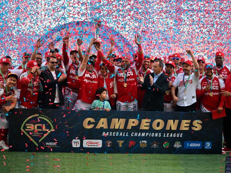Los Diablos Rojos del México se coronaron en la primera Champions League de las Américas