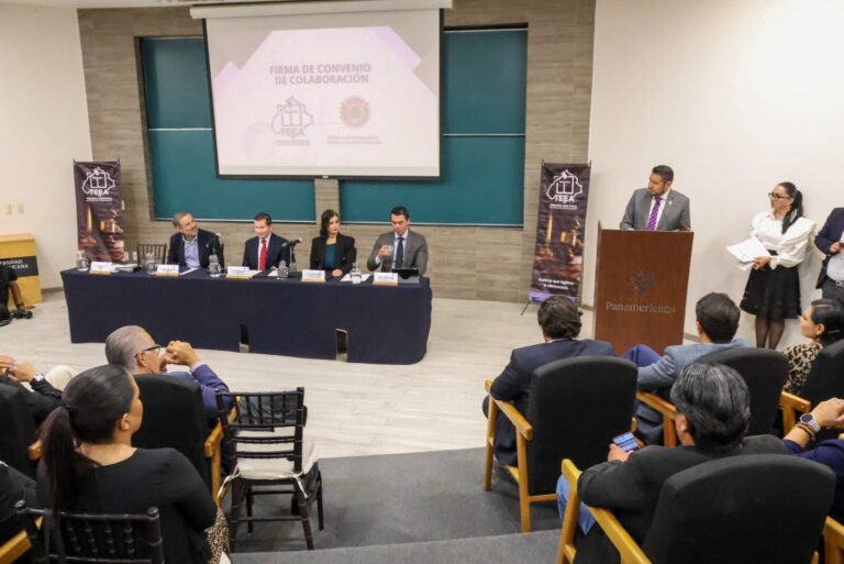 Firma de convenio de colaboración entre la Fiscalía especializada en delitos electorales y el TEEA