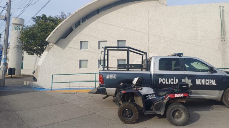 Elementos de la Policía Montada de la SSPM brindan atención oportuna a menor tras sufrir caída