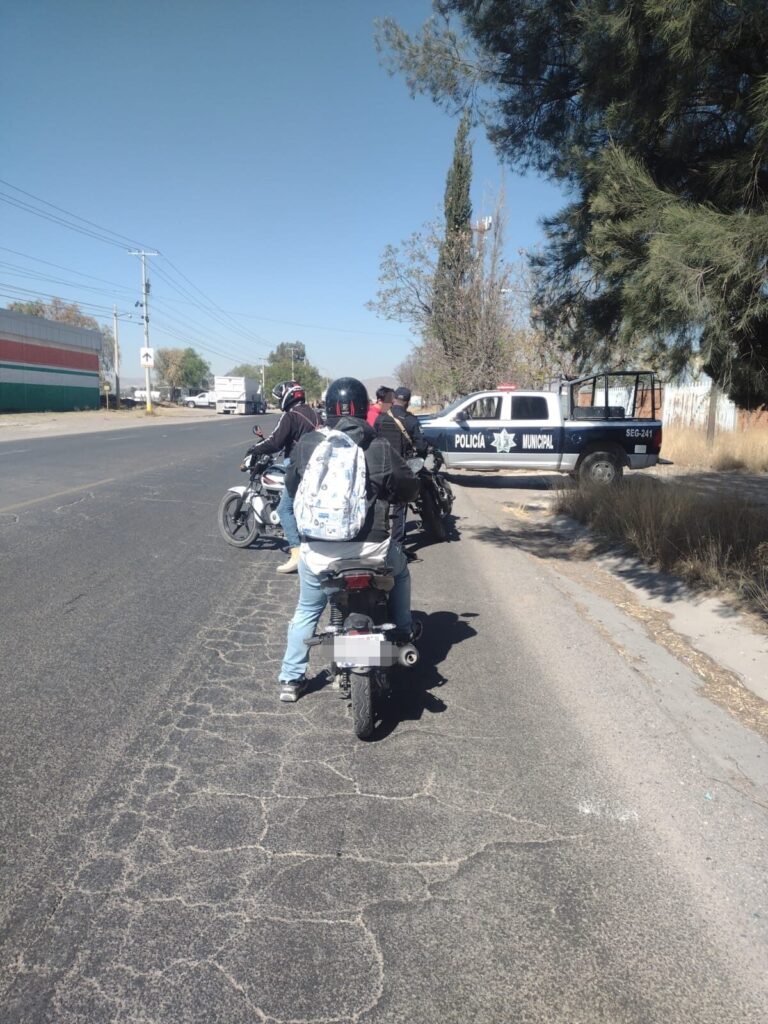 La Secretaría de Seguridad Pública y Vialidad de Jesús María refuerza el operativo “Motociclista Seguro”