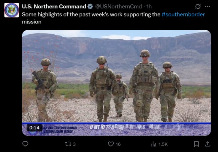 Comando Norte exhibe su músculo militar en redes