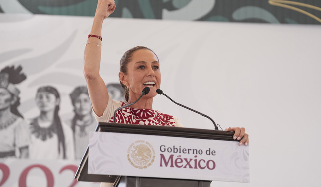“Estamos haciendo de la vivienda un derecho humano”: Sheinbaum en Aguascalientes