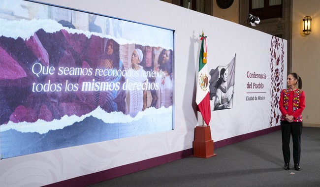 La Cuarta Transformación reivindica lo que es México: Sheinbaum