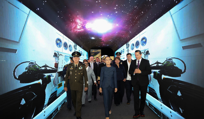 México despliega su potencial aeroespacial en la FAMEX 2025