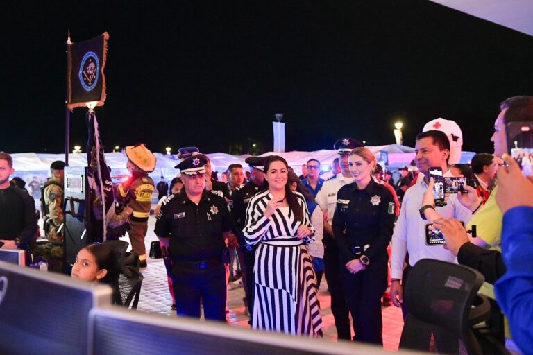 Gobernadora de Aguascalientes inaugura el Pabellón de la Secretaría de Seguridad Pública