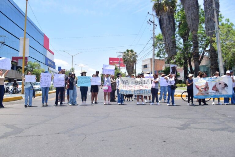 Cierran calles pidiendo justicia para Loba, con 100 pesos salió libre el agresor