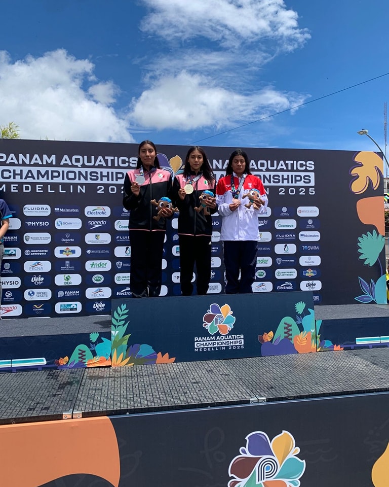 Orgullo hidrocálido en los Panam Aquatics Colombia 2025