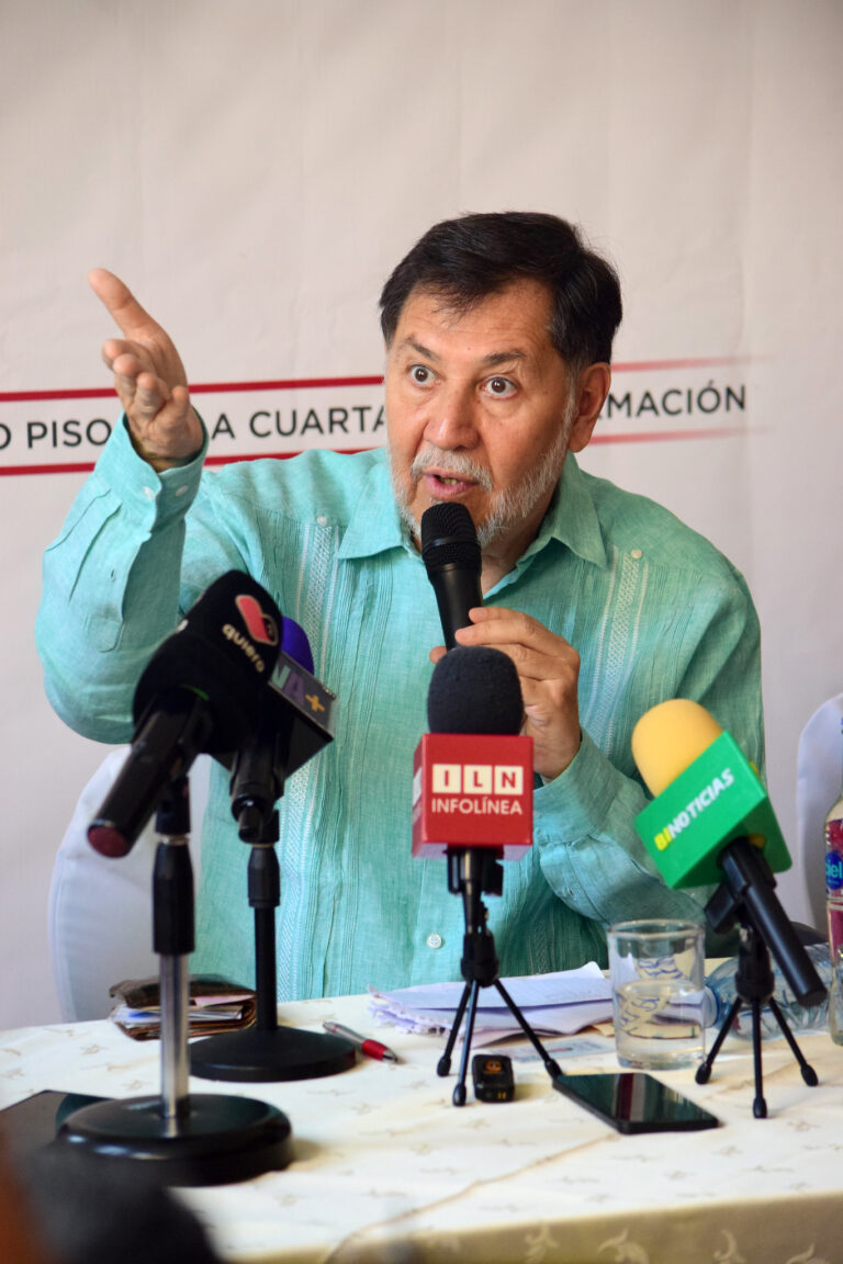 Fernández Noroña critica proceso electoral judicial en Aguascalientes y lo califica de “simulación” 