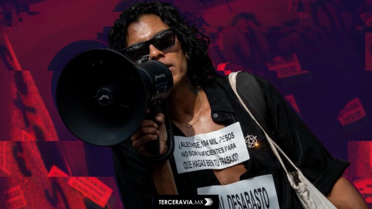 Secretaría de Salud denuncia a activista por protestar contra desabasto de medicamentos para VIH