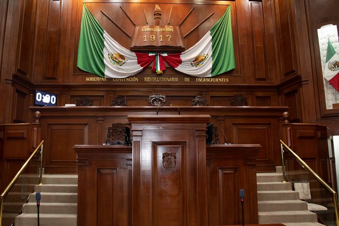 Congreso de Aguascalientes, entre los estados con más iniciativas presentadas