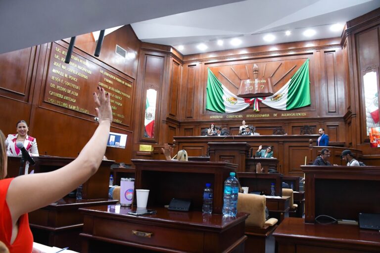 Congreso de Aguascalientes aprueba reformas clave en obra pública, justicia y leyes municipales