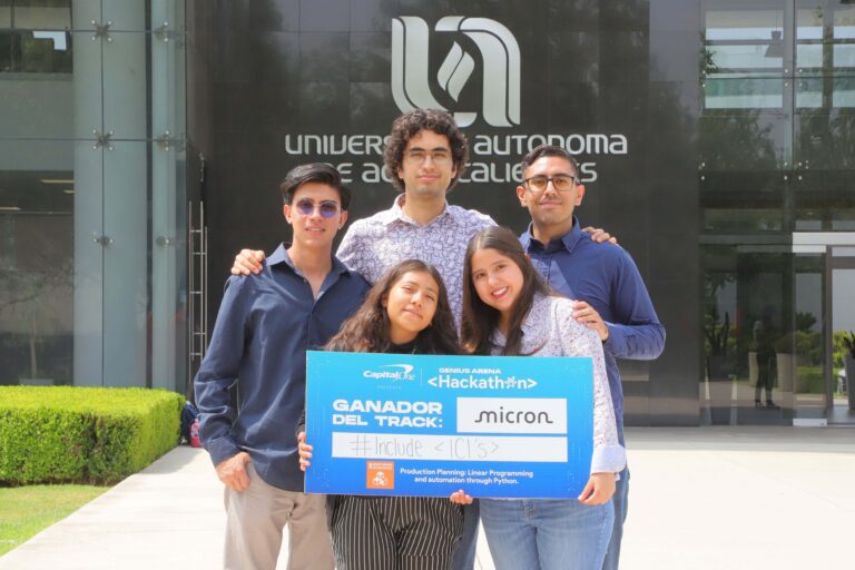 Alumnos de la UAA obtienen primeros lugares en el “Hackatón” del Talent Land 2025