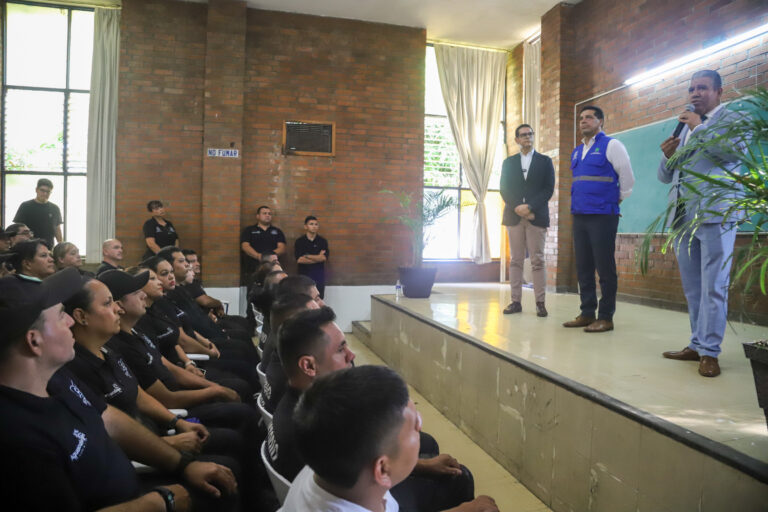 El Alcalde de Aguascalientes Leonardo Montañez visita Juzgado Cívico Especializado en Personas Adolescentes