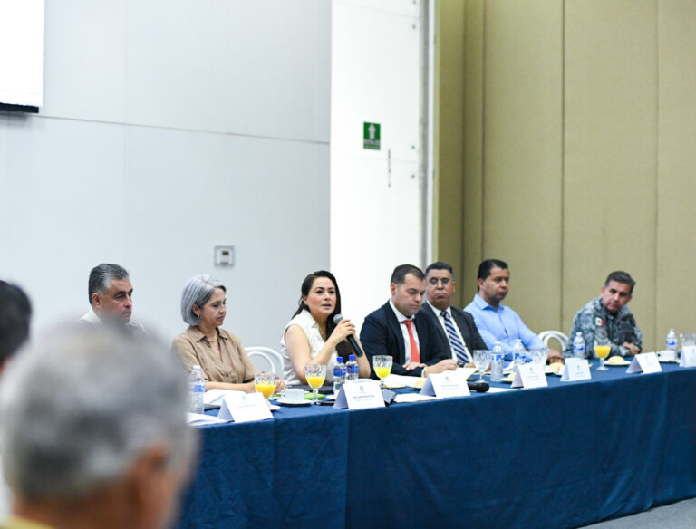 La gobernadora de Aguascalientes encabezó la Asamblea Plenaria de Seguridad y Justicia