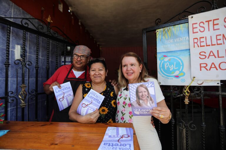 Salir a votar es la mejor arma para abatir la impunidad: Loretta Ortiz