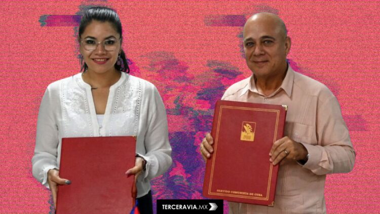 Morena firma acuerdo con el Partido Comunista de Cuba sin revelar detalles