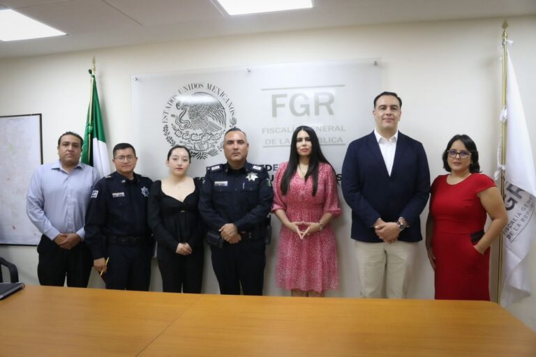 FGR y autoridades de Rincón de Romos coordinan estrategias de prevención del delito