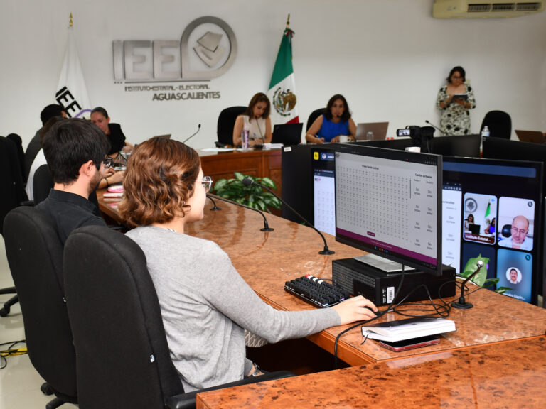 IEE de Aguascalientes aprueba verificación de medidas de seguridad en boletas electorales