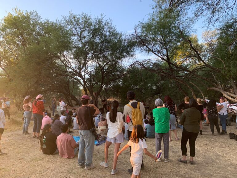 Sociedad civil fortalece defensa de La Pona con arte, organización y presencia constante