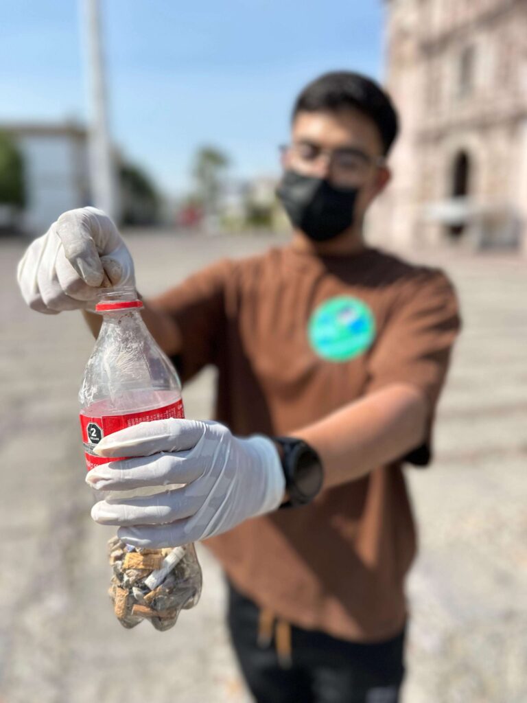 MIAA invita a sumarse a la recolección masiva de colillas en Aguascalientes