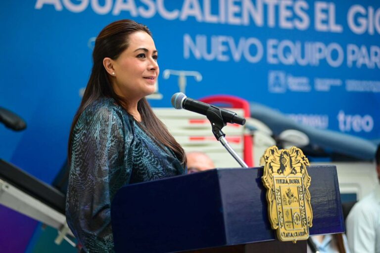 No se desprotegerá en salud a la gente que viene de otros estados, afirma la gobernadora de Aguascalientes