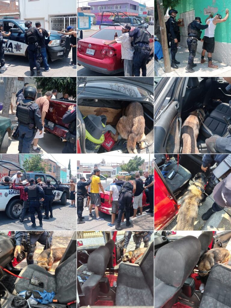La Policía Municipal del Estado de Aguascalientes continúa con los recorridos de vigilancia en el operativo “Barrio Seguro”