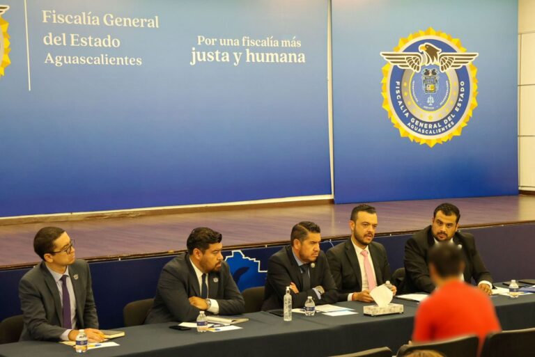 Más de 180 personas han obtenido resultados mediante audiencias ciudadanas con el fiscal en Aguascalientes