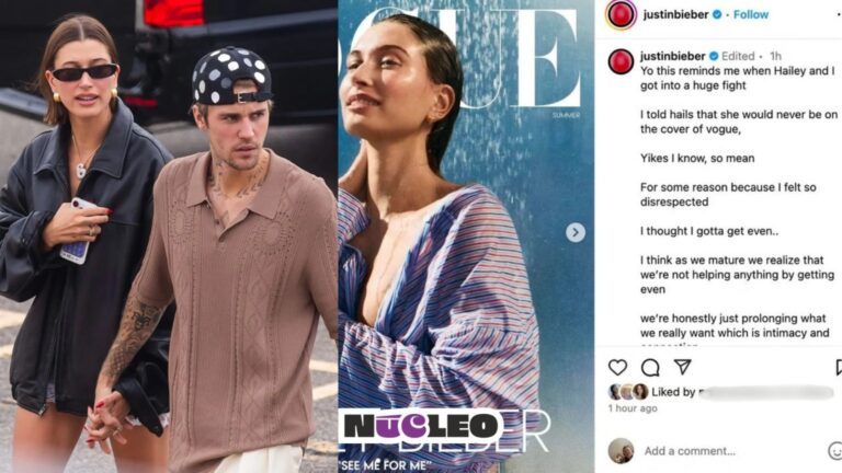 Hablemos del comentario de Justin Bieber a Hailey sobre la portada de Vogue