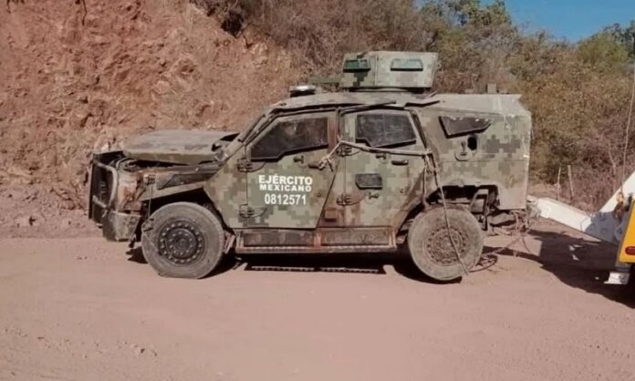 Detienen a presuntos responsables del ataque con mina que mató a ocho militares en Michoacán