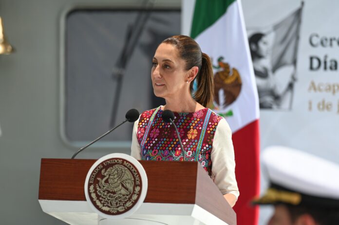 La presidenta Claudia Sheinbaum celebra primera elección del Poder Judicial en México