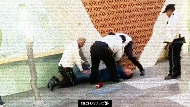 Violencia en hospital del IMSS: paciente exige medicamento y es brutalmente sometido por guardias