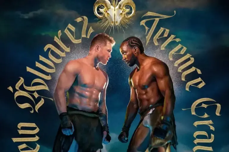 Canelo Álvarez y Terence Crawford se ven las caras por primera vez: tensión, respeto y promesas de guerra en el ring