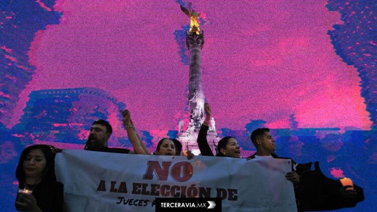 “Domingo Negro” en CDMX: denuncian elección judicial como amenaza a la independencia