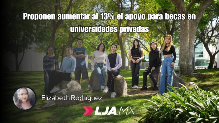 Proponen aumentar al 13% el apoyo para becas en universidades privadas