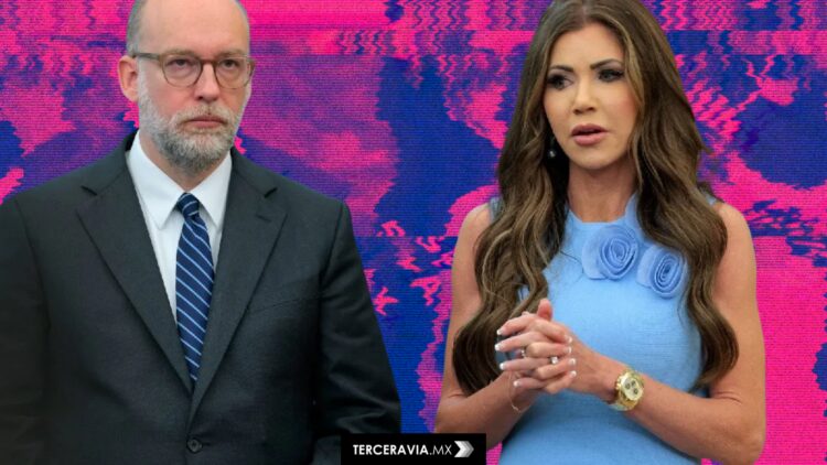 Desde la Casa Blanca, Kristi Noem responsabiliza a Sheinbaum por protestas en Los Ángeles tras redadas del ICE