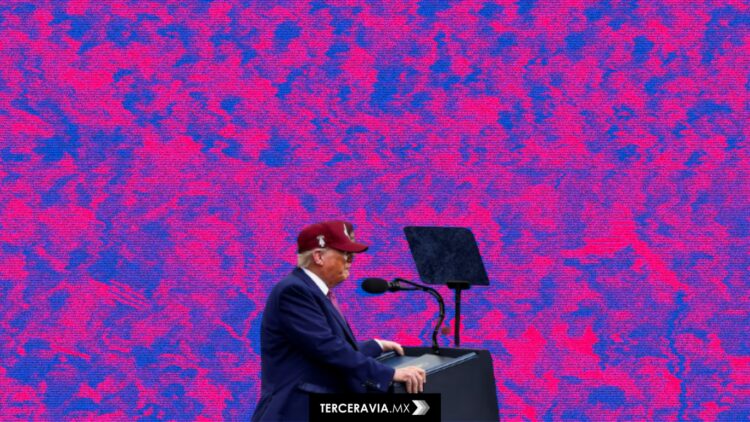 Casa Blanca promueve cartel supremacista para denunciar migrantes en EEUU