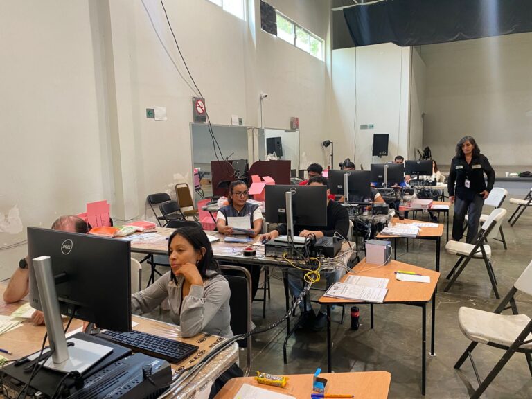 Termina Consejo del Tercer Partido Judicial Electoral captura de cómputos de elección local