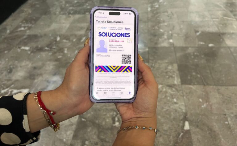 Tramita tu Tarjeta Soluciones Digital y accede a descuentos en comercios y otros beneficios en Aguascalientes