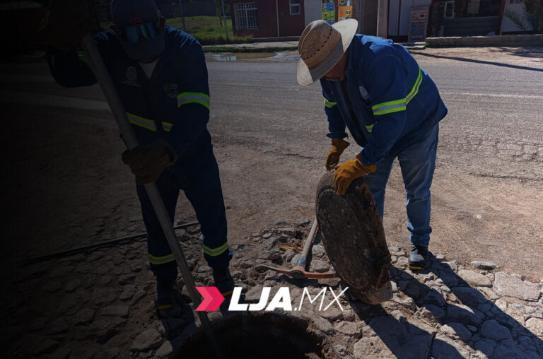 Municipio de Aguascalientes intensifica limpieza de alcantarillas y caimanes