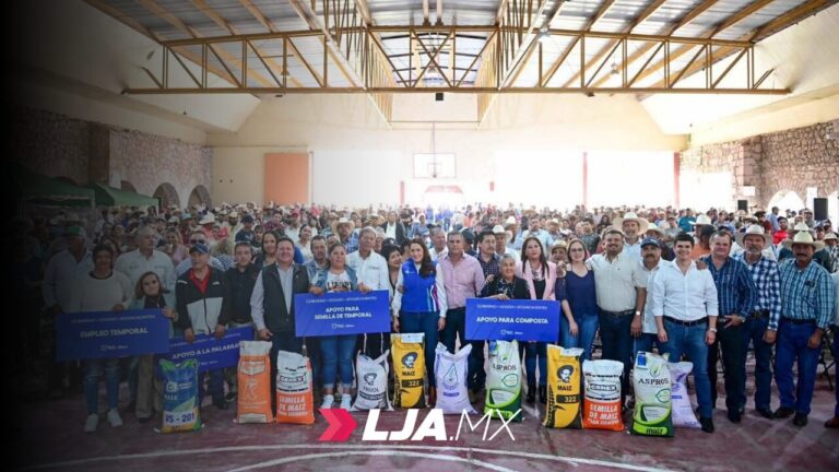 Productores del Llano y San Pancho reciben respaldo del Gobierno del Estado