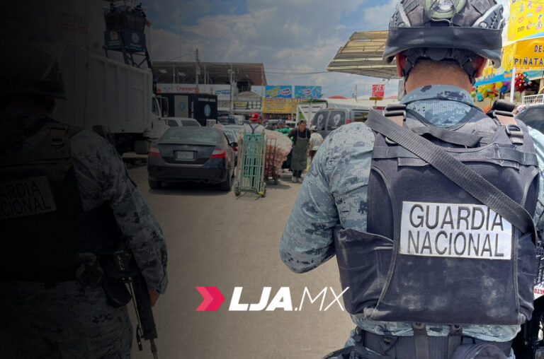 Refuerzan presencia de fuerzas de seguridad en el Centro Comercial Agropecuario en Aguascalientes