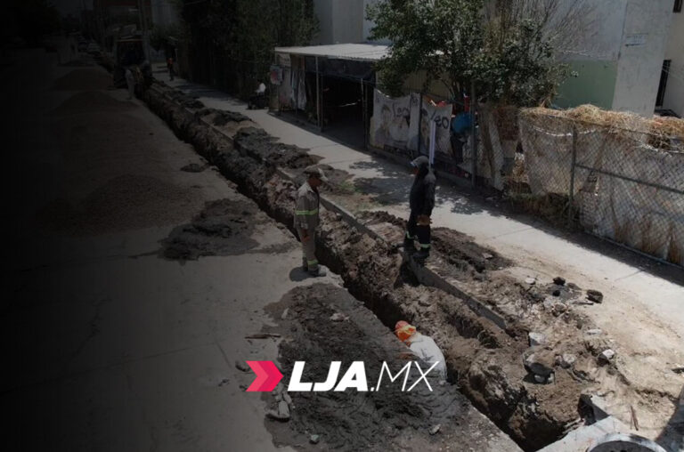 MIAA mejora infraestructura sanitaria en el fraccionamiento Pilar Blanco en Aguascalientes